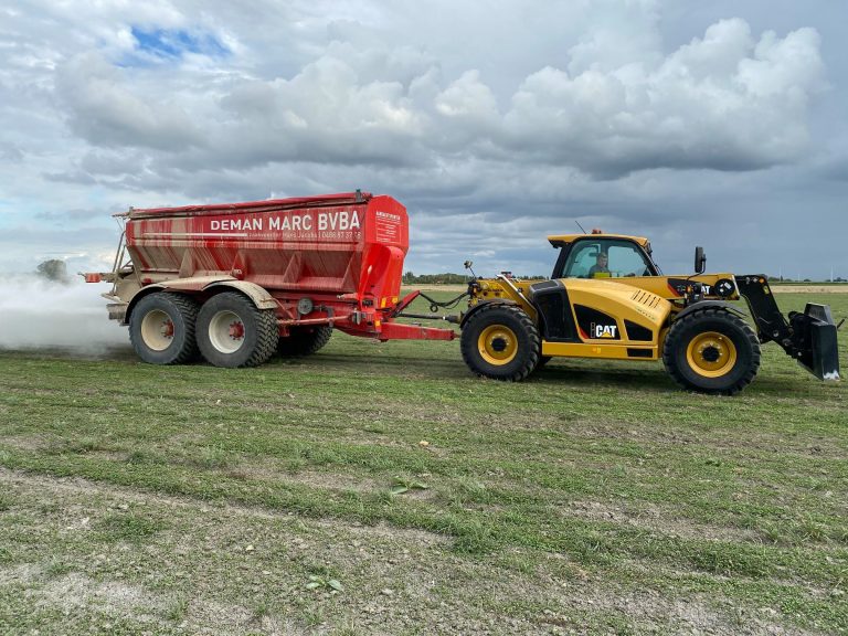 Prise de force sur les chargeurs télescopiques Caterpillar