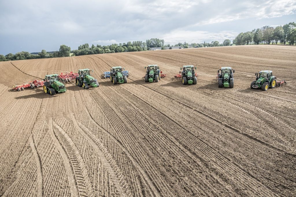 Premiers tracteurs John Deere Waterloo en Belgique