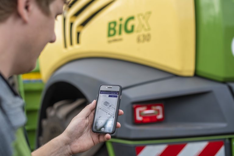 Recherche et commande de pièces détachées Krone via Agroparts