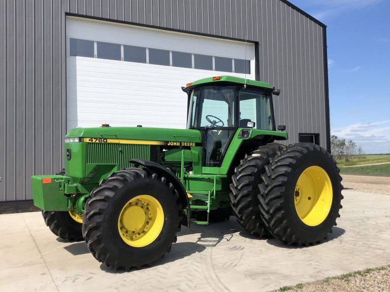 John Deere 4760 le plus cher jamais vendu