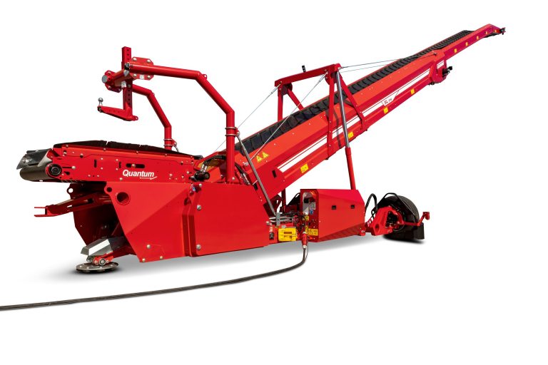 Grimme présente deux nouveaux élévateurs répartiteurs