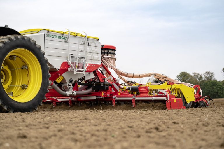 Pöttinger Aersoem VT 6000 DD : élargissement de la largeur de travail