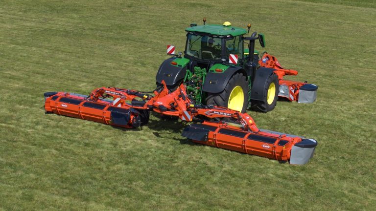 Kuhn équipe sa faucheuse triple d&rsquo;un groupeur à vis