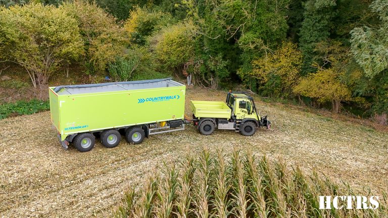 Une logistique intelligente avec la remorque à fond mouvant Tecnokar Countrywalk