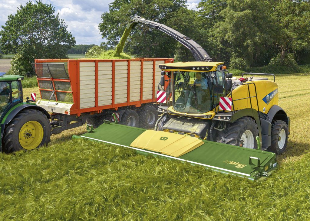 Krone rend le XDisc 710 compatible avec les ensileuses John Deere et New Holland