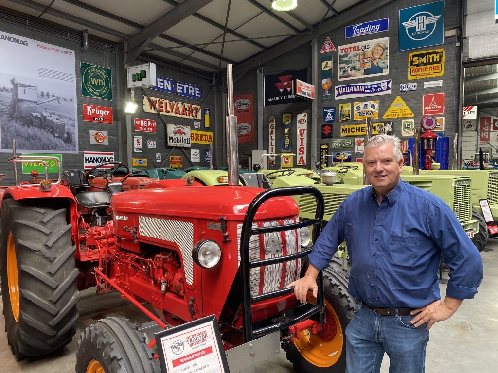 Herman Michiels ouvre les portes du musée des tracteurs anciens à Houtvenne