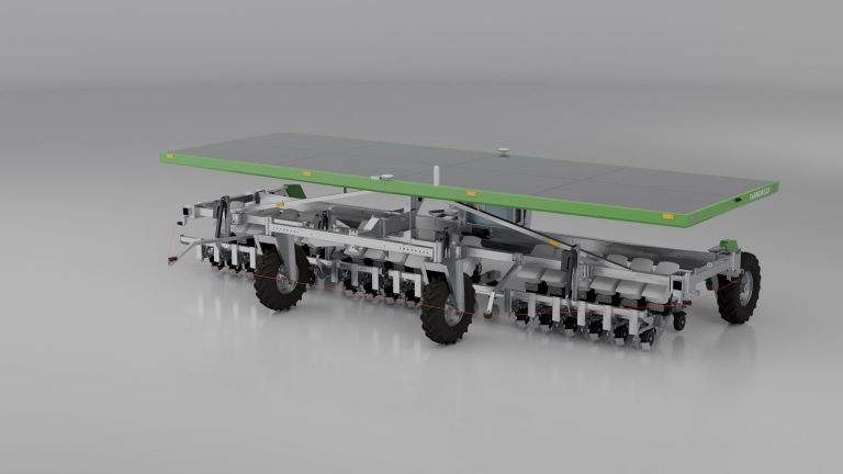 Le FarmDroid FD60 sème et désherbe de manière autonome sur de grandes surfaces